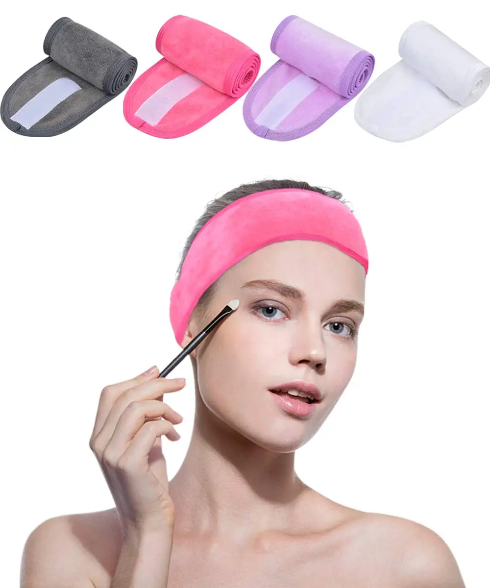 

Женская регулируемая повязка для волос с лентой для макияжа, 1 шт.