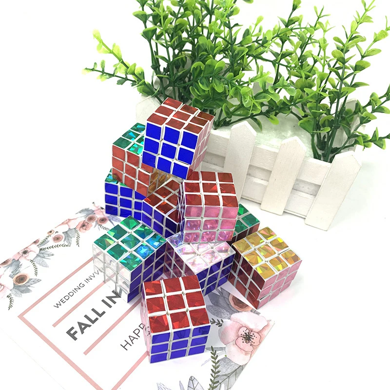 

Cm Mini Magic Cube Dazzle Colour Stickerless Puzzle Professional Speed Educational Toys For Students rubix cube