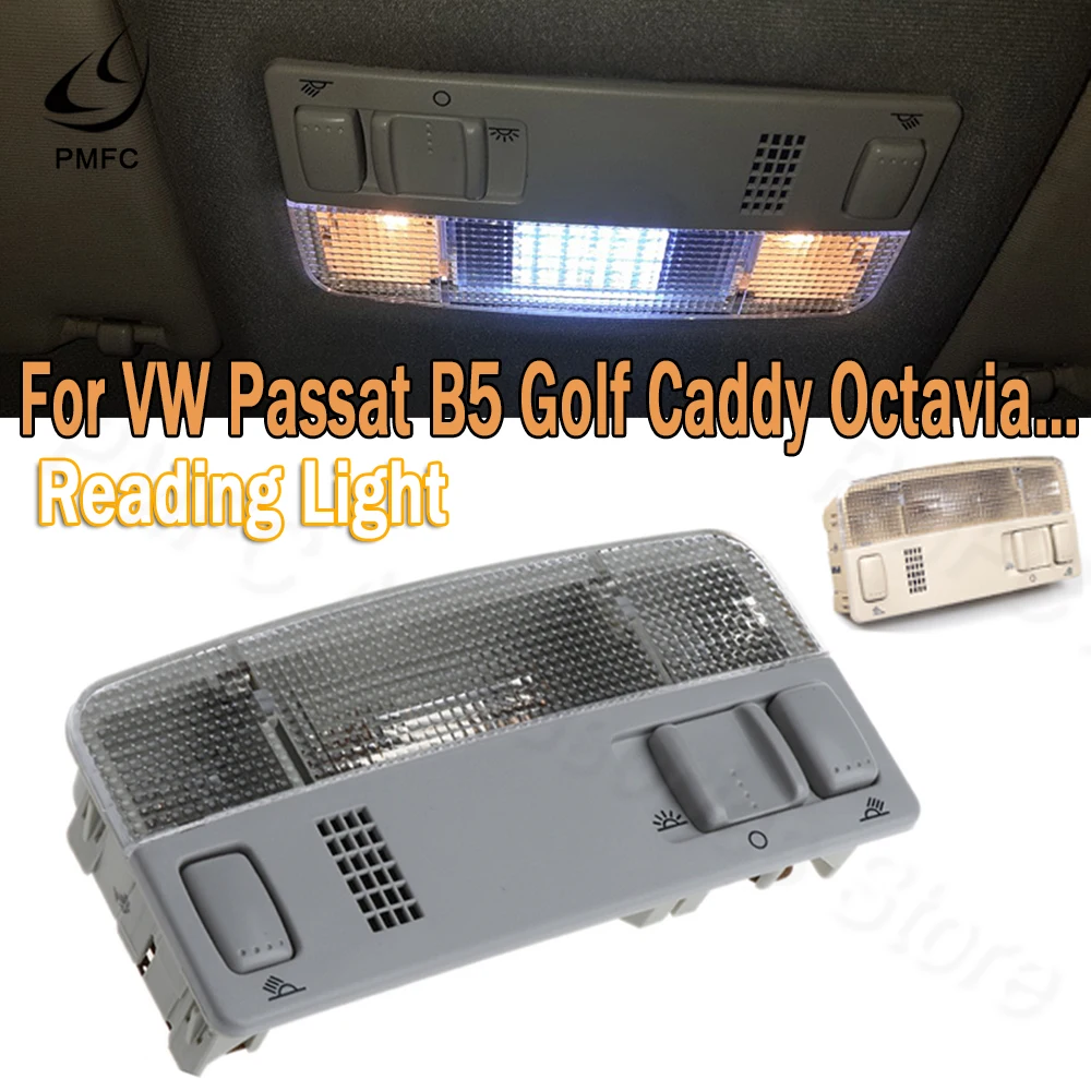 Ламсветильник для салона автомобиля PMFC VW Passat B5 Golf 4 Bora Polo Caddy Touran Octavia Fabia 4300K