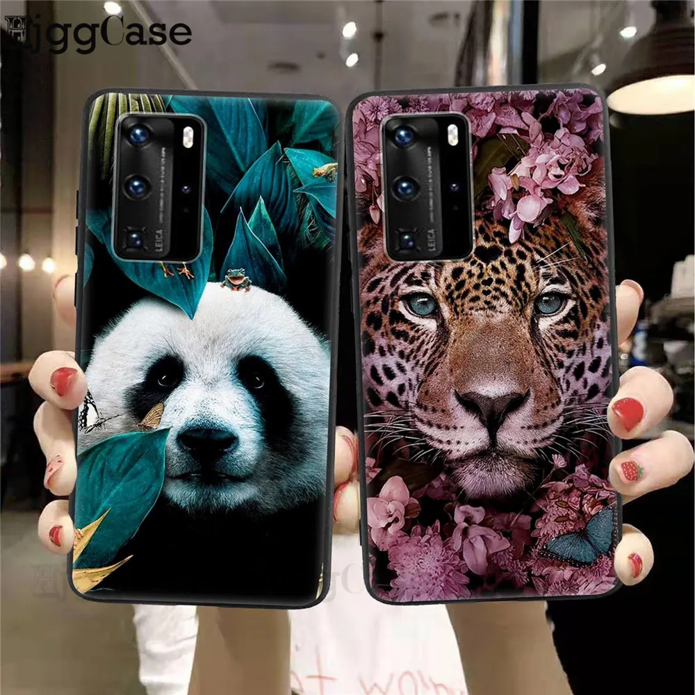 Чехол-накладка для Huawei P40 P30 P20 P10 Lite Pro E P40Lite P30Lite силикон черный | Мобильные
