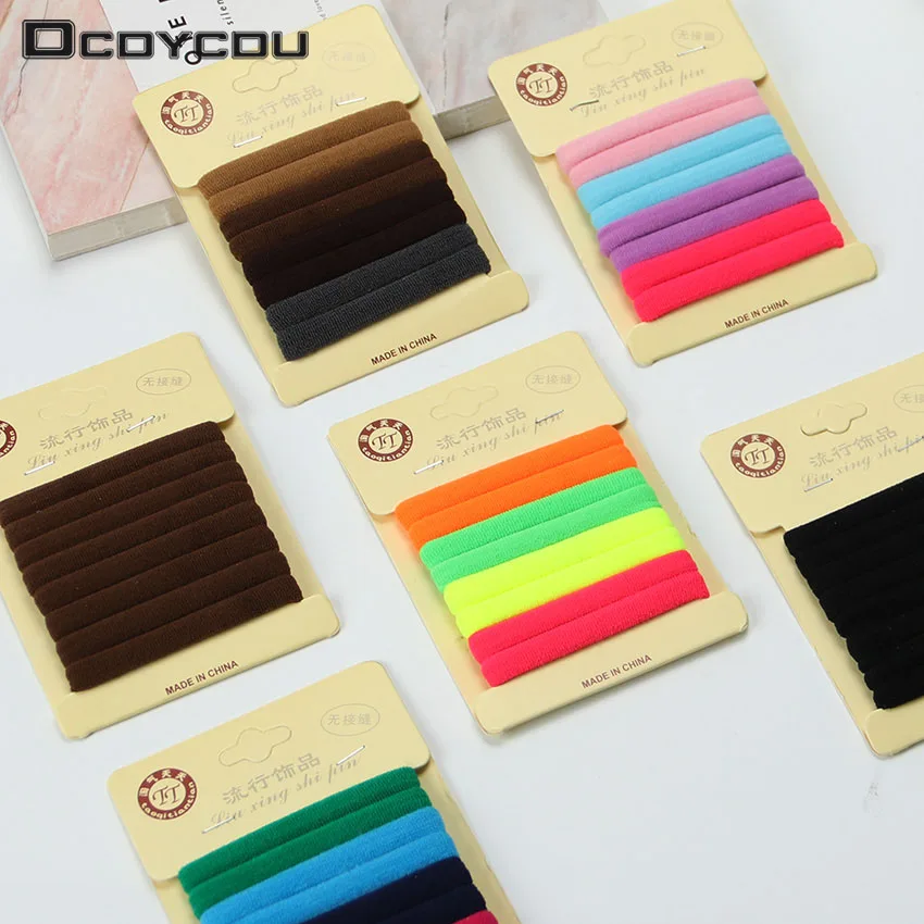 

8 шт./1 комплект, эластичная резинка для волос