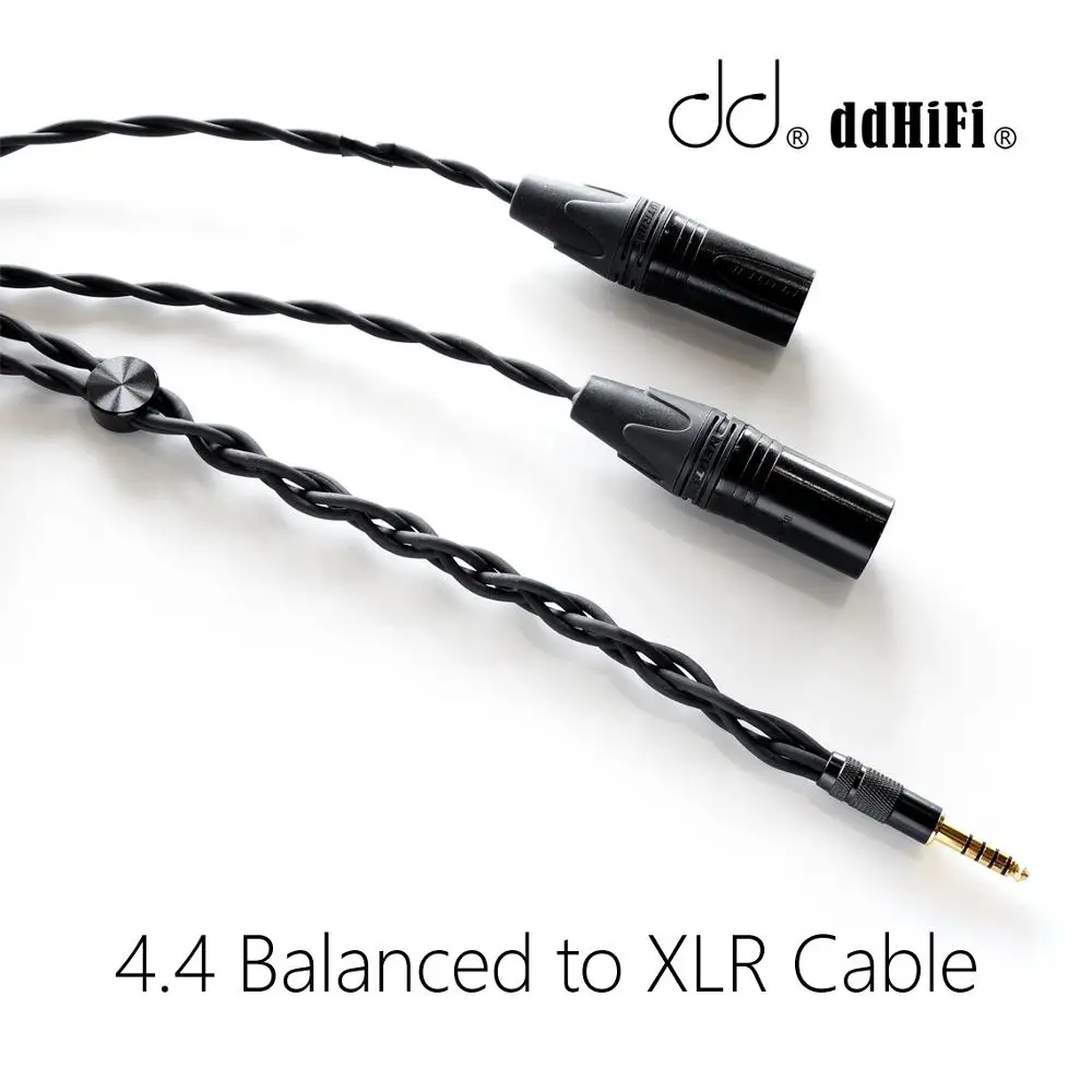 DD ddHiFi DIY-XLR44A сбалансированный 4 к XLR 3pin аналоговый кабель музыкального плеера с