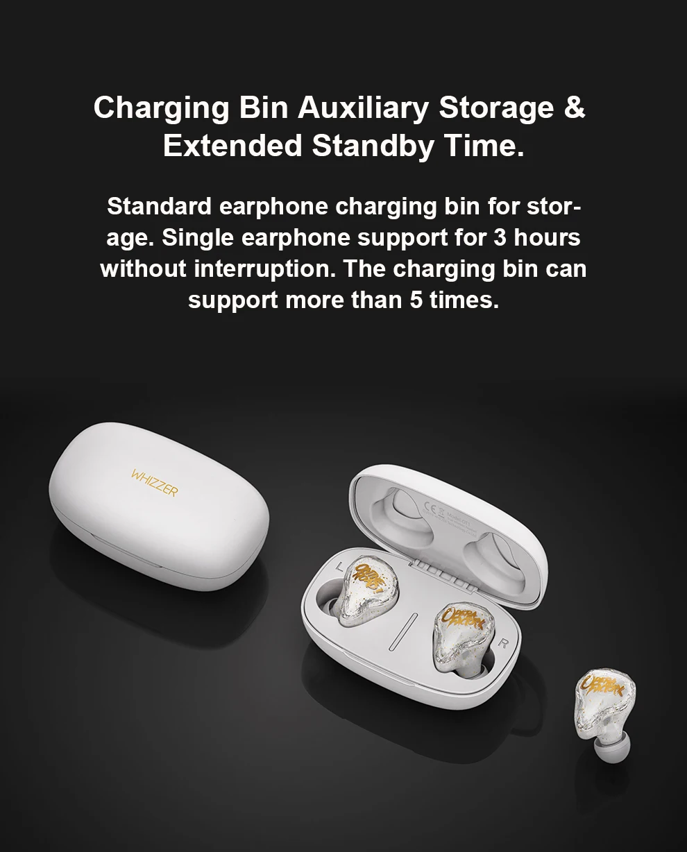 Whizzer OT1 Airdots TWS Bluetooth 5,0 наушники стерео беспроводные шумоподавление с микрофоном свободные Наушники управление AI