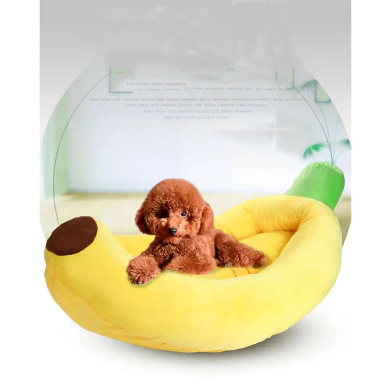 Согревающее домашнее животное кровать подушка с рисунком собачки и котика