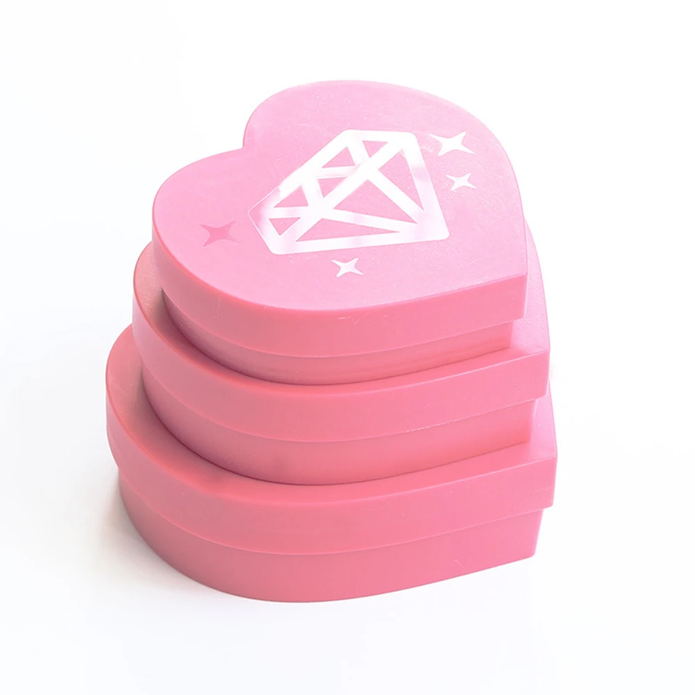 Поднос в форме сердца для алмазной живописи тарелки бисероплетения квадратный