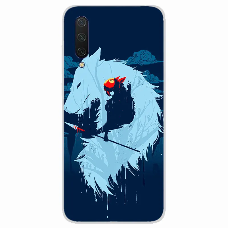 Силиконовый чехол s для Xiaomi mi CC9E 9 8 SE A3 Lite x 2S pocophone F1 Note 3 Princess Mononoke матовый из ТПУ |