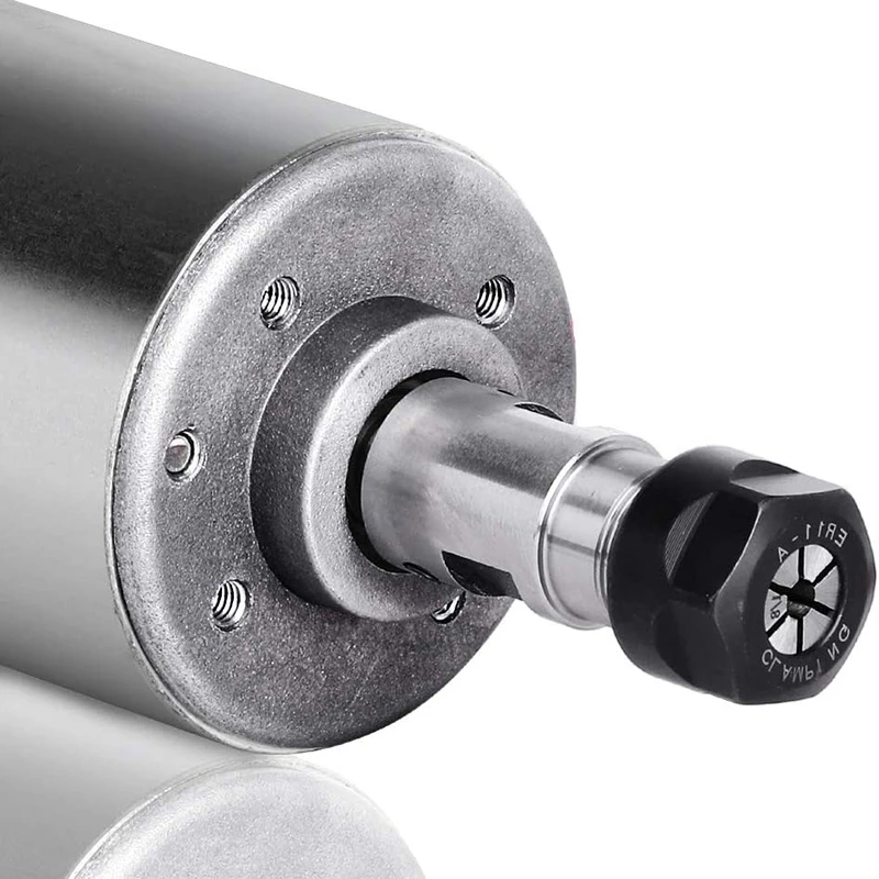 

300W DC Spindle Motor, Cooled CNC Spindle Milling Motor 0.3KW 52MM ER11 CNC Spindle Motor DIY DC 12-48