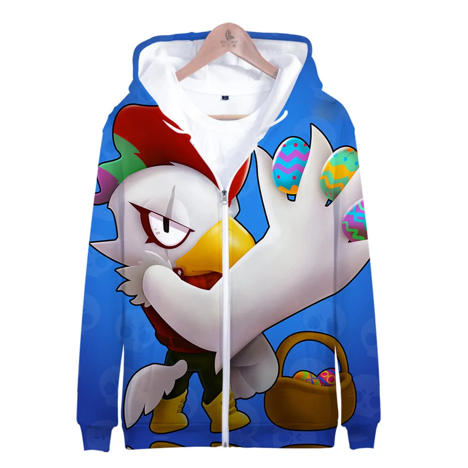 Толстовки с капюшоном для детей от 3 до 13 лет толстовка с капюшоном с 3d принтом в виде игры «стрельба» Harajuku/куртка с длинными рукавами для мальчиков и девочек подростковая одежда