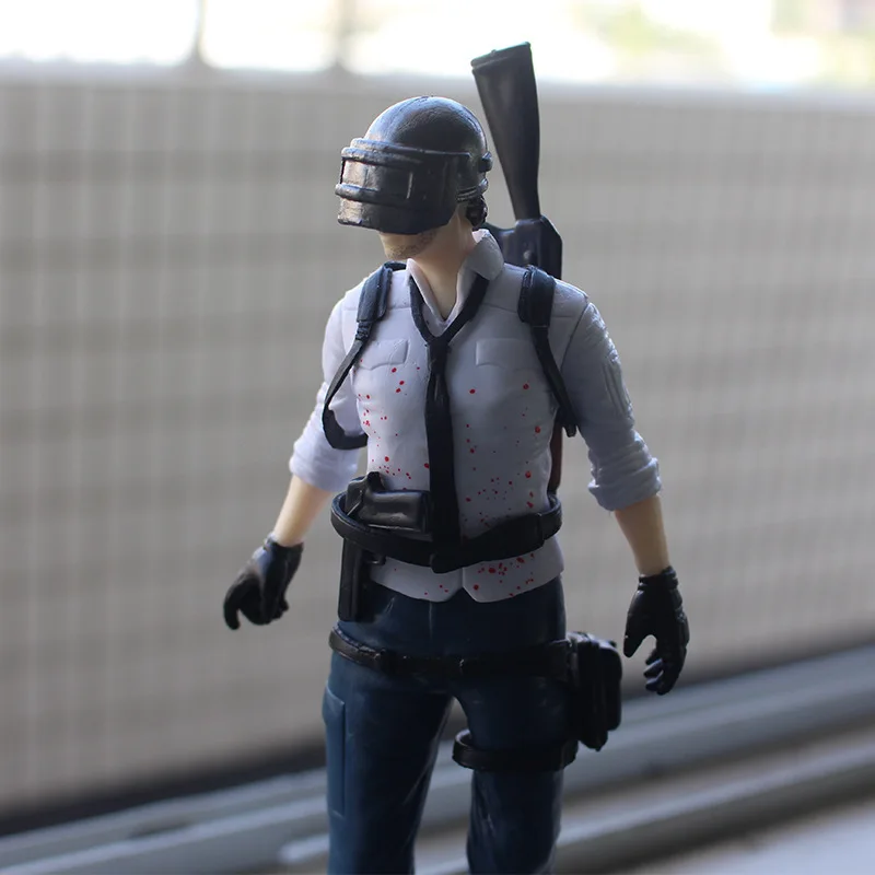 Одна деталь 18 см игры Playerunknowns боя PUBG персонажа мужского и женского пола