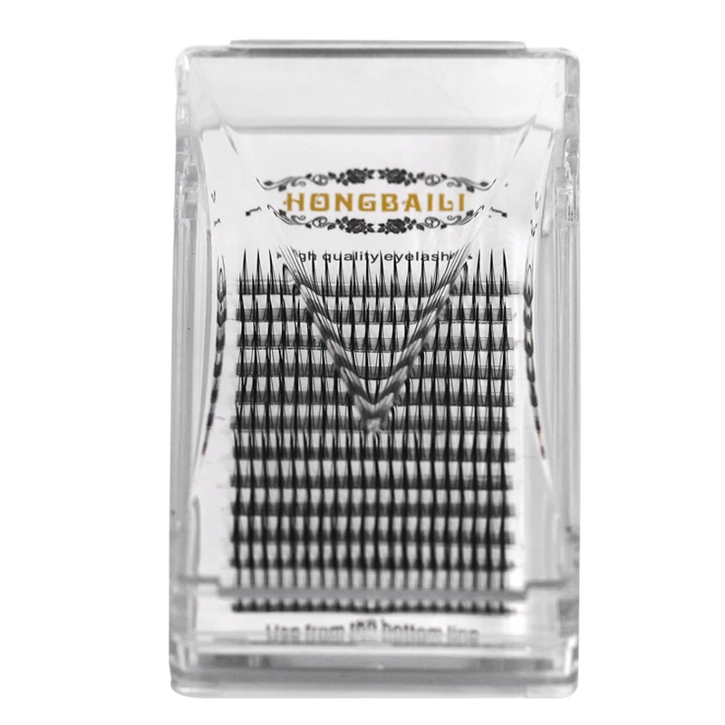

HONGBAILI Eyelash Extensions C Curl Mix Tray 8-12mm Classic Lash Extensions Individual Lashes Silk Eyelash Extension Supplies
