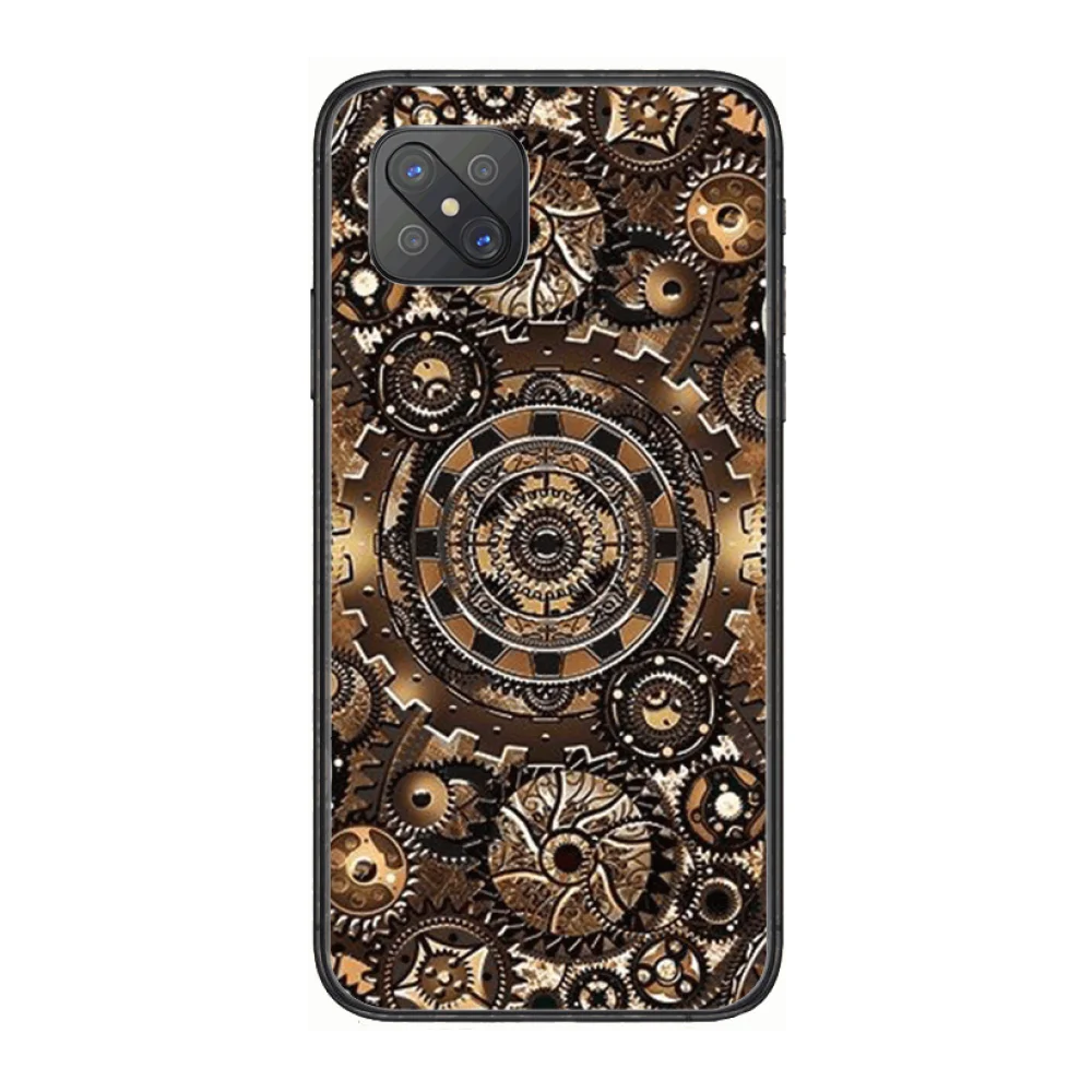 

Fashion luxury Fashion Phone Case cover For OPPO A91 9 83 79 92s 5 F9 A7X Reno2 Realme6pro 5 black tpu cell cover