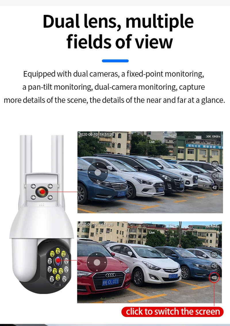 Скидка PTZ 1080P Wi-Fi IP Камера, HD, хорошие продажи, для использования на открытом воздухе дома ИК-камера действия человека обнаружения домашней безопасн...