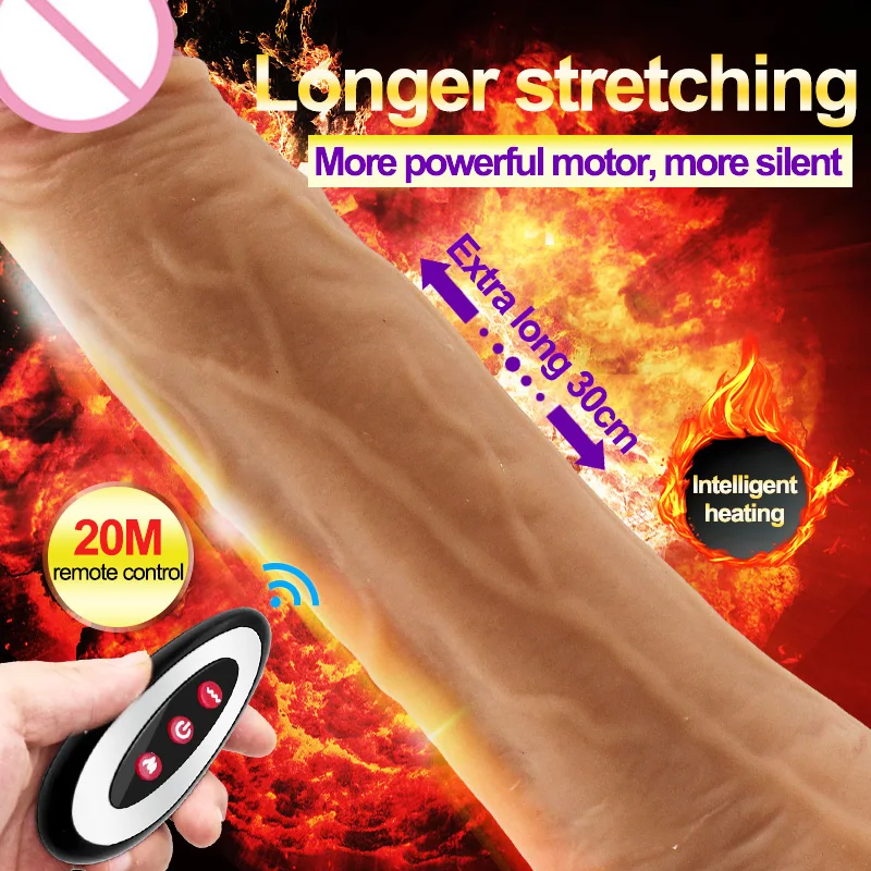 20 м дистанционный вибратор телескопические Вибраторы Реалистичные