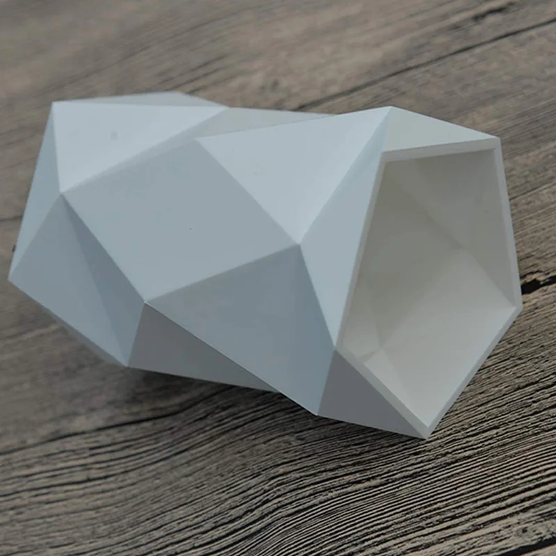 

Creative Design Irregular Prismatic Silicone Pen and Pencil Holder , Stationery Storage Box