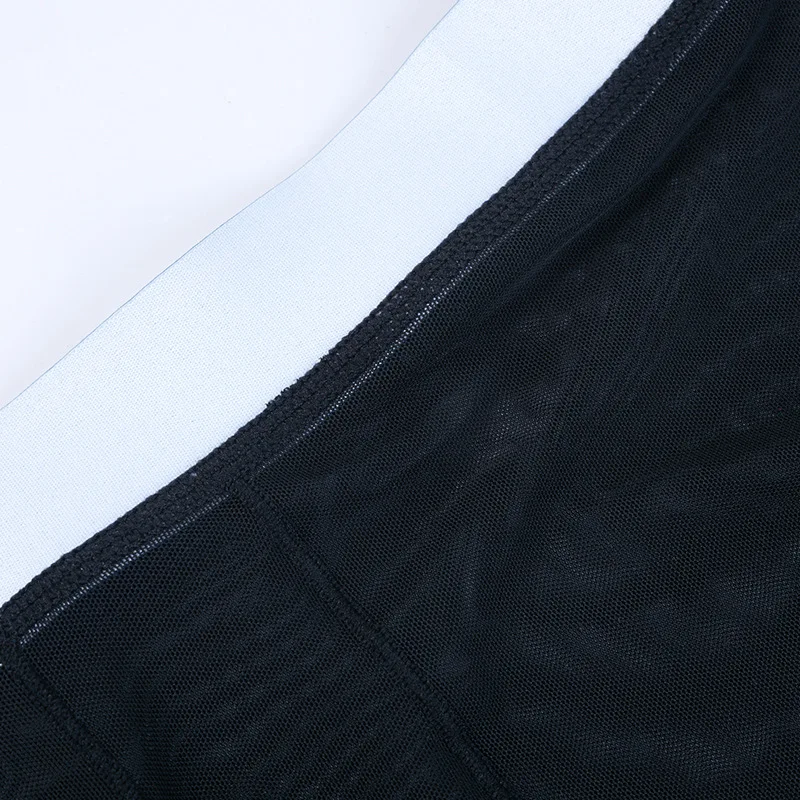 Мужские трусы-боксеры прозрачные сетчатые шорты нижнее белье для мужчин |