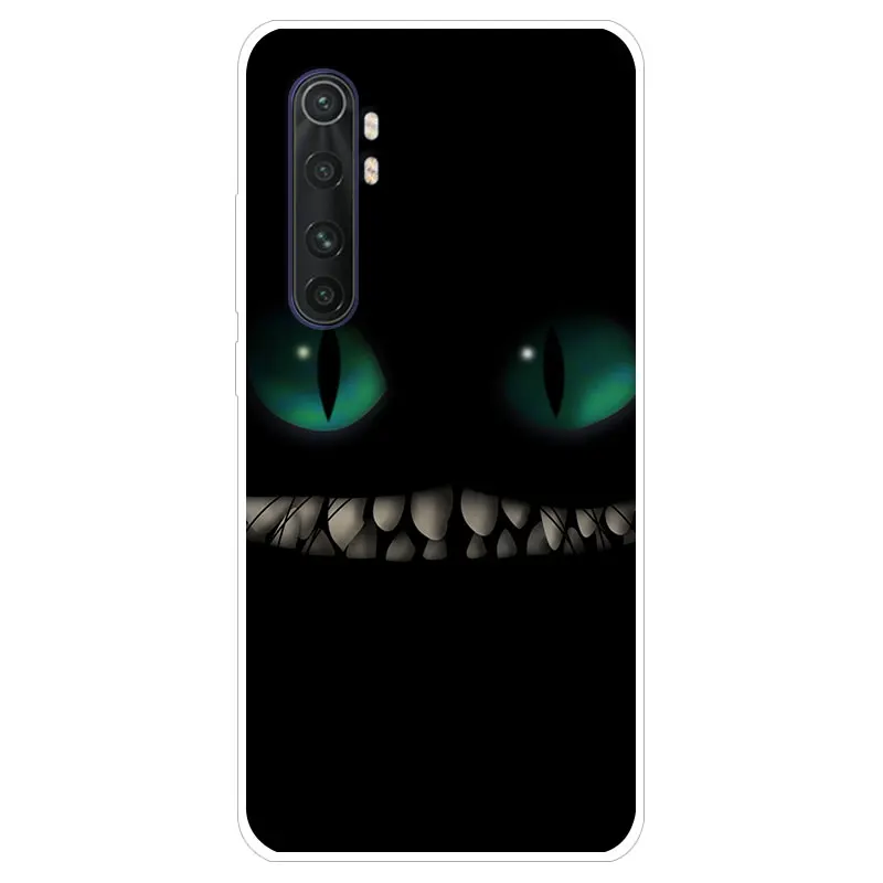 Чехол для Xiaomi Mi Note 10 lite силиконовый мягкий чехол из ТПУ телефона Note10 note10lite