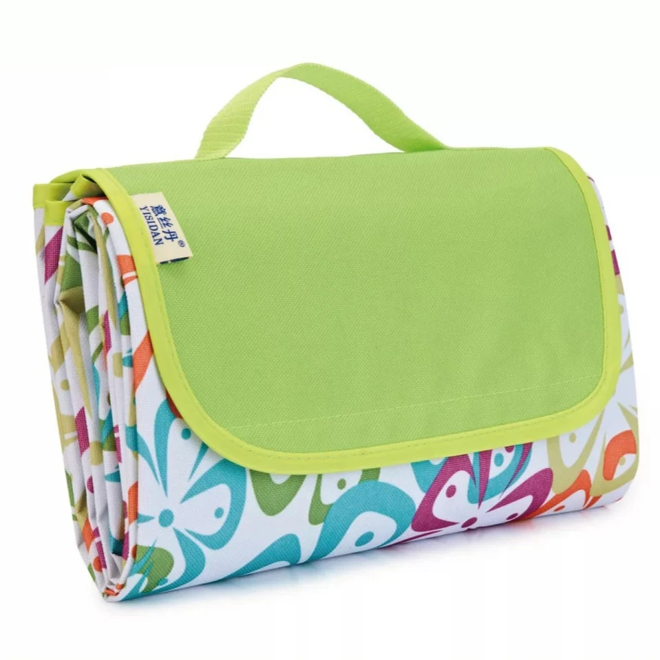 Складной коврик для кемпинга 4 размера уличный водонепроницаемый плед пляжа и