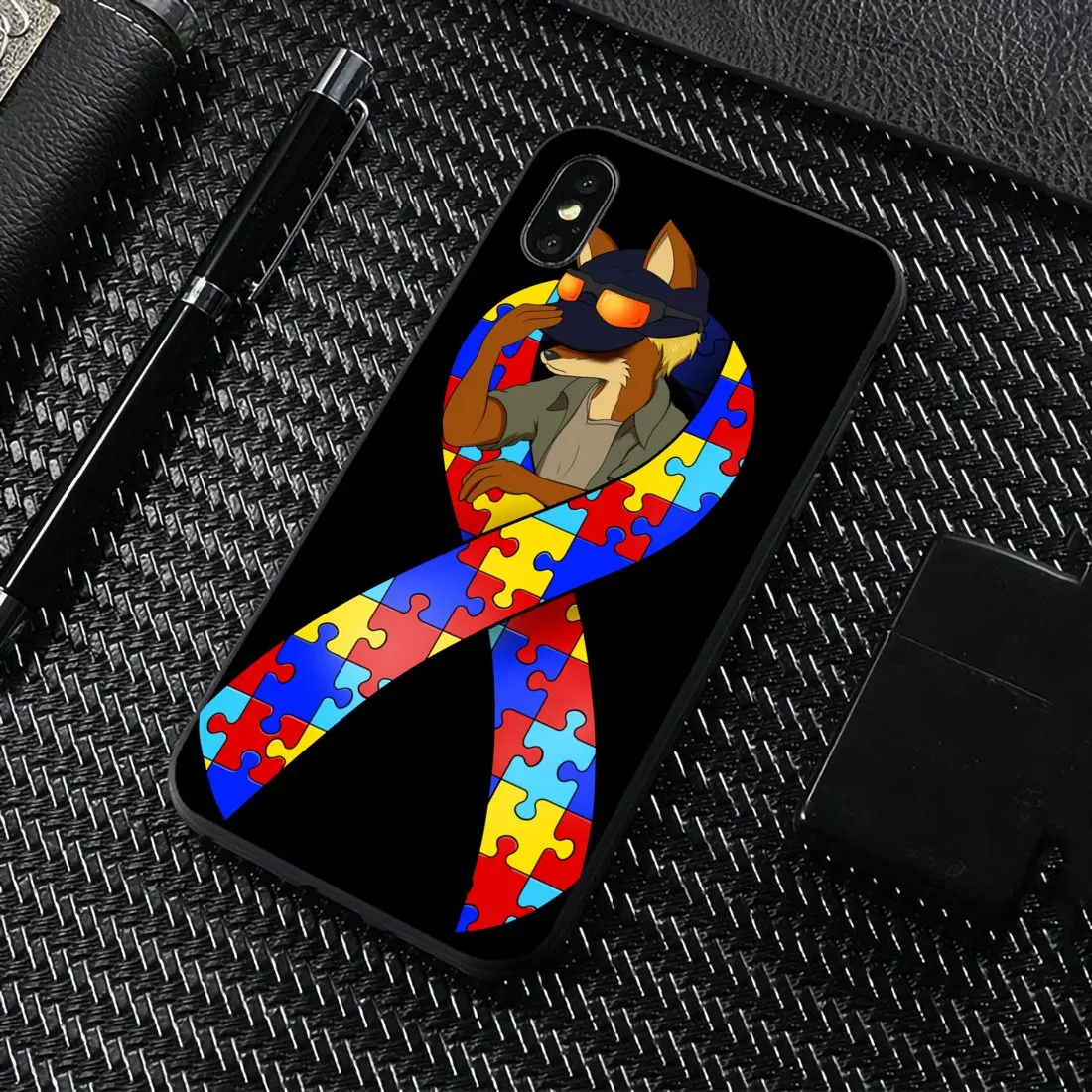 Пазл аутизм осознание искусства для Motorola Moto G G2 G3 X4 E4 E5 G5 G5S G6 Z Z2 Z3 C Play Plus