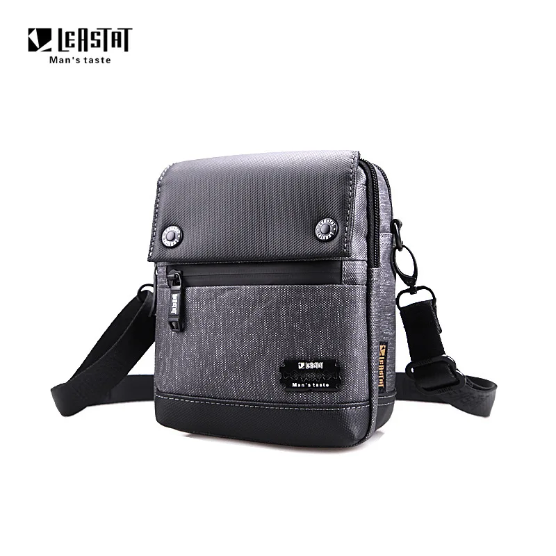 LEASTAT Мужская модная повседневная многофункциональная сумка мессенджер через