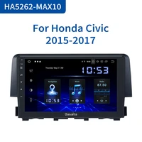 dasaita 1 din radio android 10 0 gps navigation for honda civic 2015 2016 2017 car 9 ips vehicle stereo max10 dsp 64gb rom