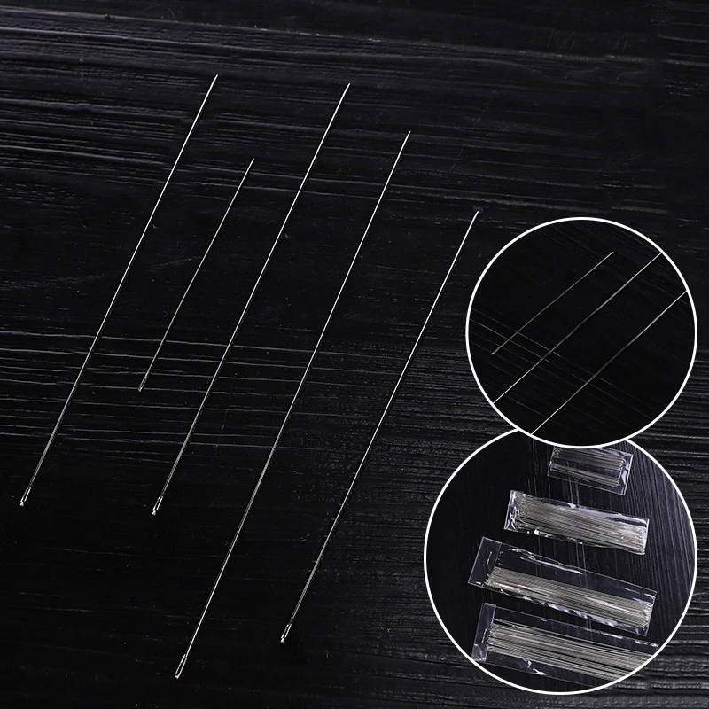30 шт./пакет бисером иглы для бусины Threading строка авторские украшения браслет