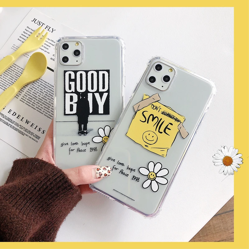 Корейский бренд модный тренд G dragon Peaceminusone цветок для iPhone 11pro xs max xr X 7 7plus 8 8plus