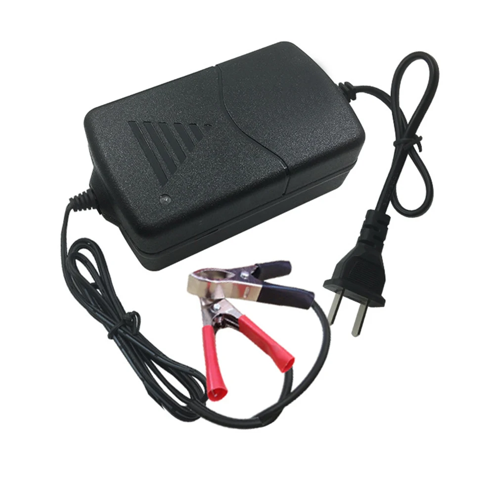12V 1A Universal Portable Car Truck Motorcycle Alligators Clip Battery Charger Full Automatic Cheap |
