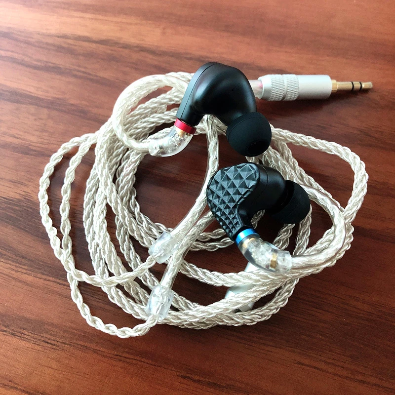 Новые гибридные стереонаушники 6BA + 1DD MMCX HIFI наушники на заказ DJ монитор гарнитура