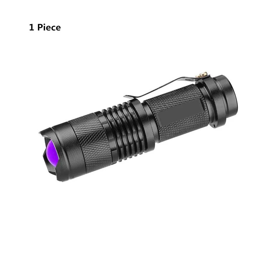 Ручной УФ-фсветильник 395 нм черный свет масштабируемый водонепроницаемый