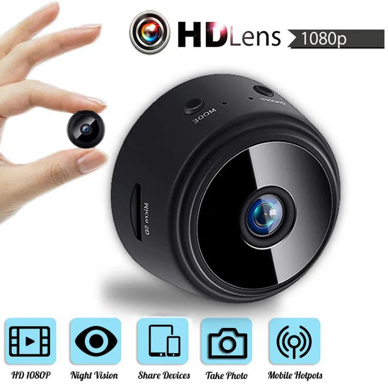 Мини IP камера видеорегистратор беспроводная Espia Wi Fi HD 1080P сетевой монитор