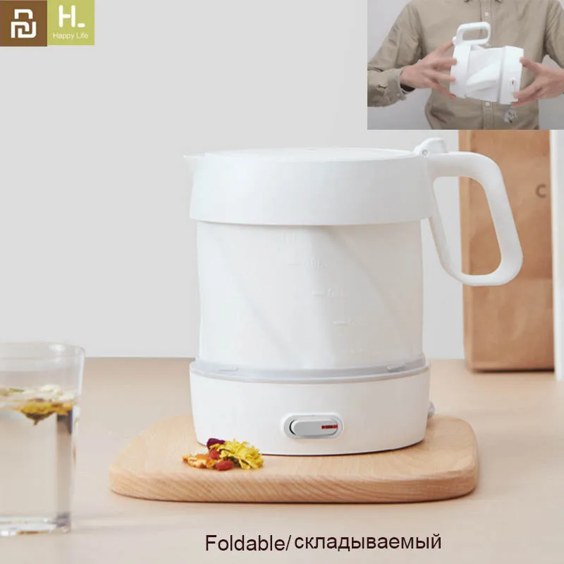 Складной электрический чайник Youpin HL ручной защитный проводной с функцией