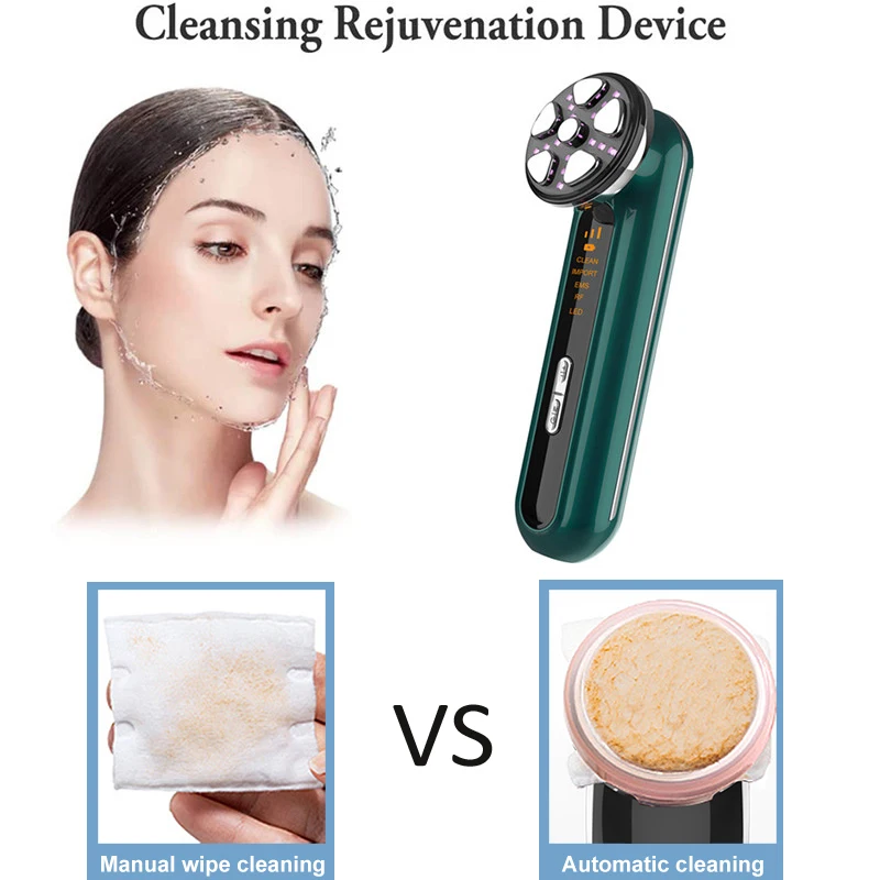 RF & EMS мезотерапия лица радиочастотной подтяжки кожи омолаживающий уход за кожей