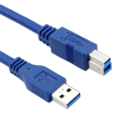USB 3.0 кабель синего цвета  CY