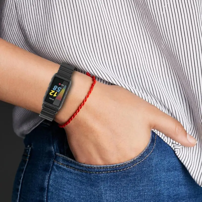 1 шт. силиконовый ремешок для Fitbit Charge 5 10 цветов на выбор | Электроника
