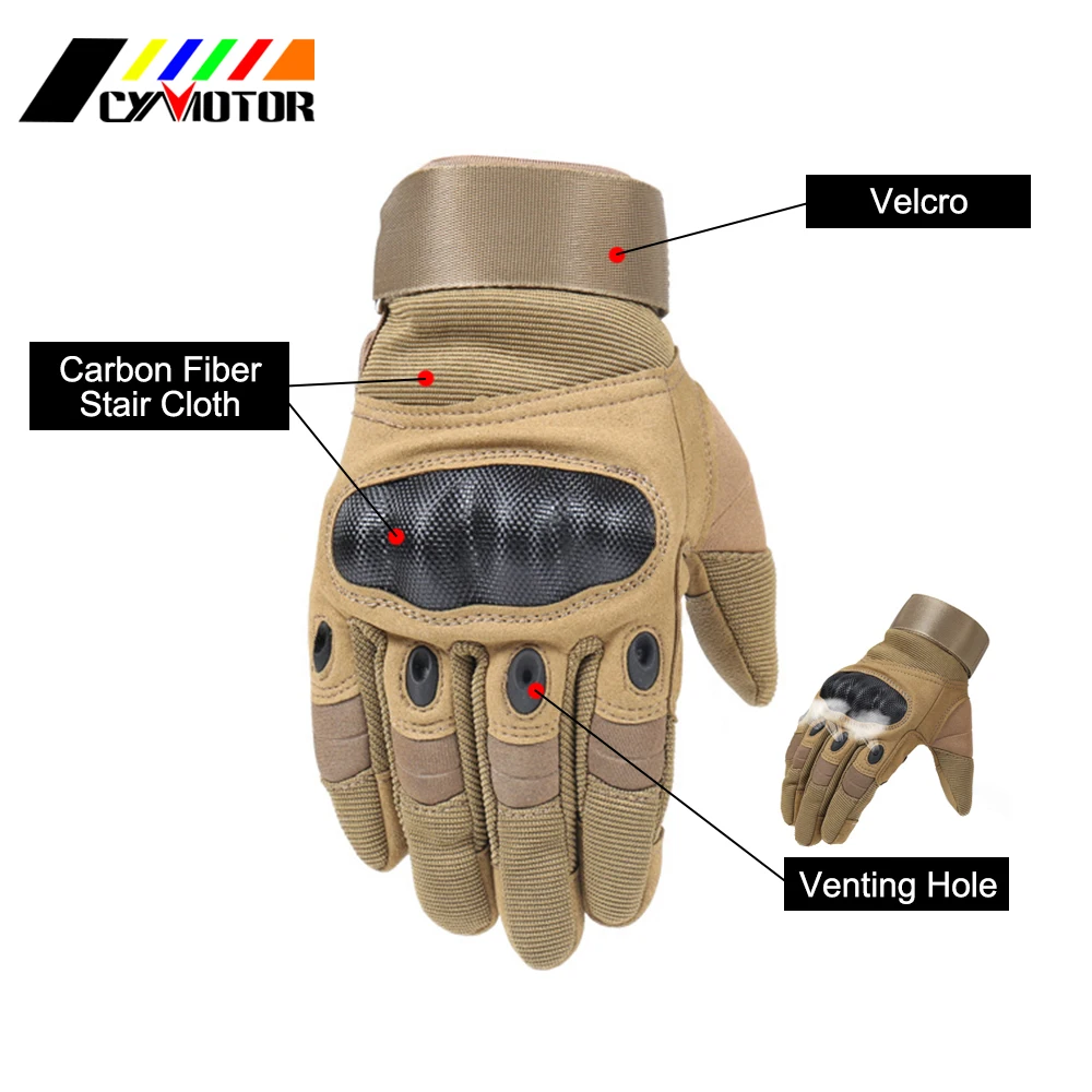 

Free Shipping Universal Motorcycle Gloves Full Finger Sport Racing Motocross Protective Breathable Glove