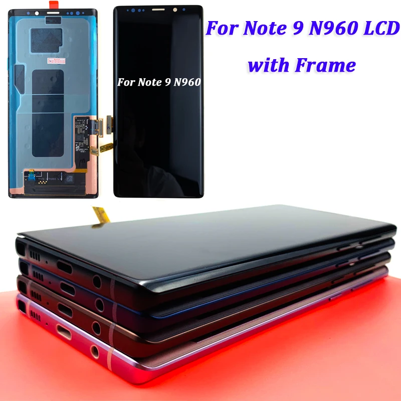 Для samsung NOTE 9 ЖК-дисплей с сенсорным экраном дигитайзер в сборе для note9 lcd N9600F/U/D/DS