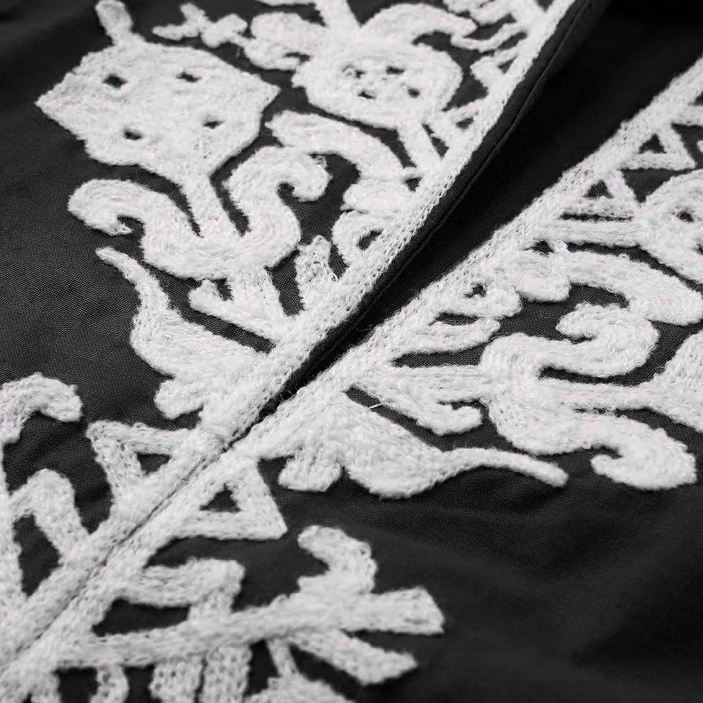 Женское длинное платье с цветочной вышивкой SAGACE винтажное в богемном