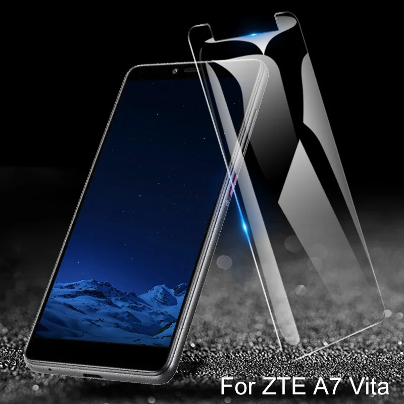Закаленное стекло для ZTE Blade A7/A7 Vita Защитная пленка экрана A5 2019 стеклянная Легкая установка телефона|Защитные
