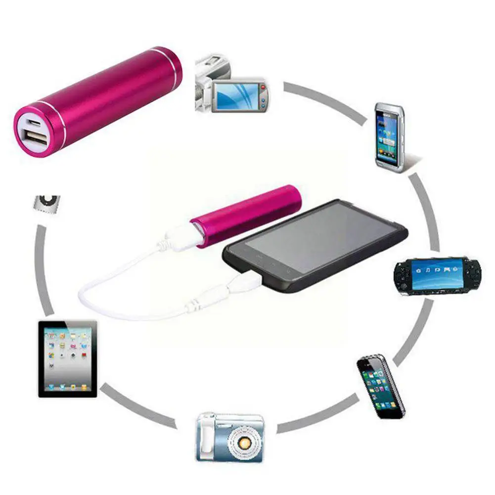 

3350mah Usb Mini Power Bank Portable Charger External Phones For Type Battery Oneplus Android Wi Q1o9