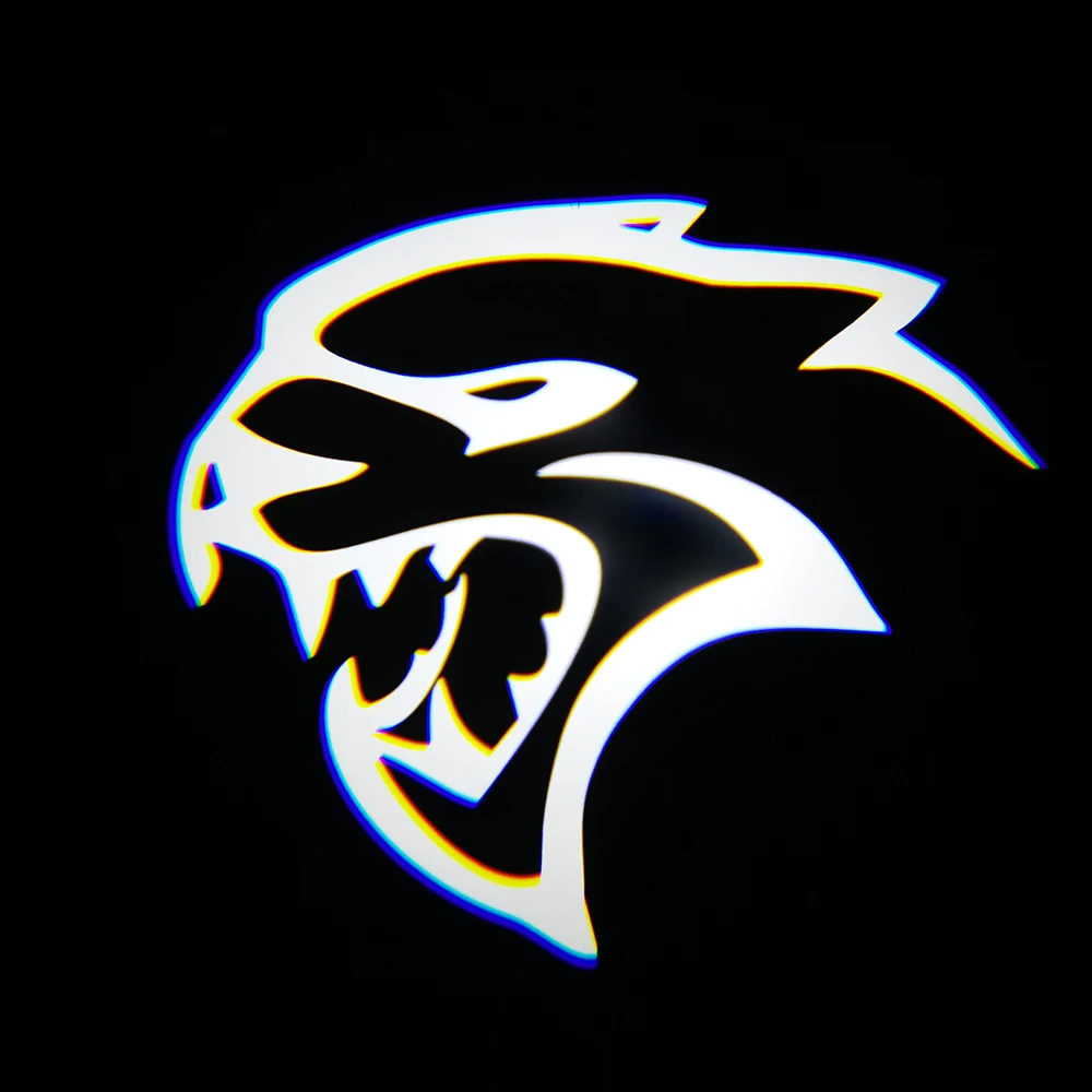 

Светодиодная дверная лампа, лужайсветильник Dodge Charger 2006-2019, проектор с логотипом Hellcat Demon, привидение, светильник