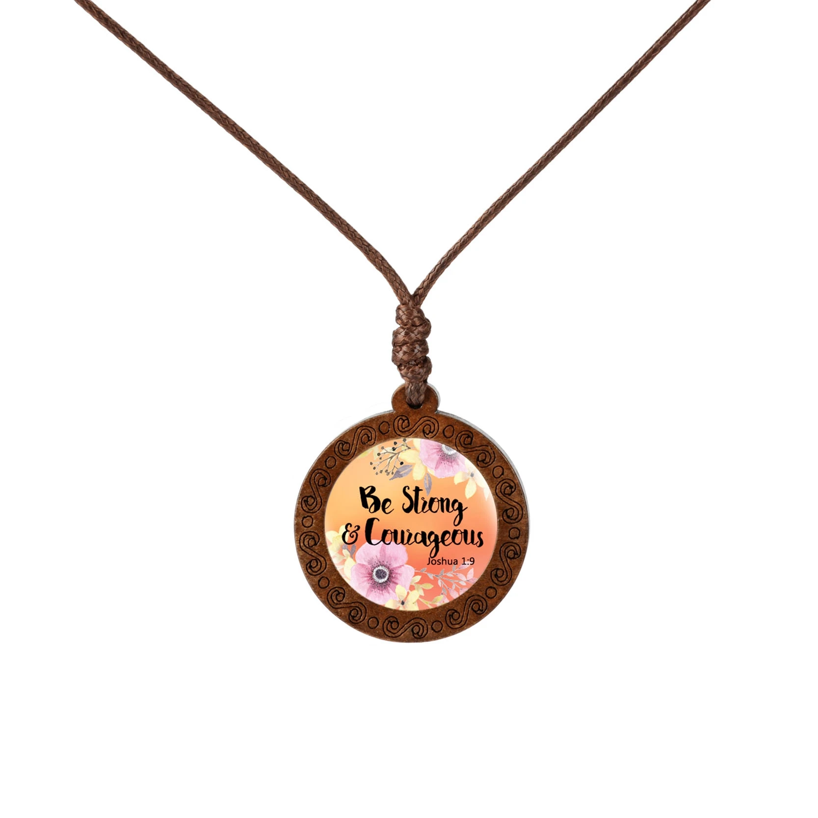 Модный Библейский стих деревянный стеклянный кабошон для кулона ожерелья женщин