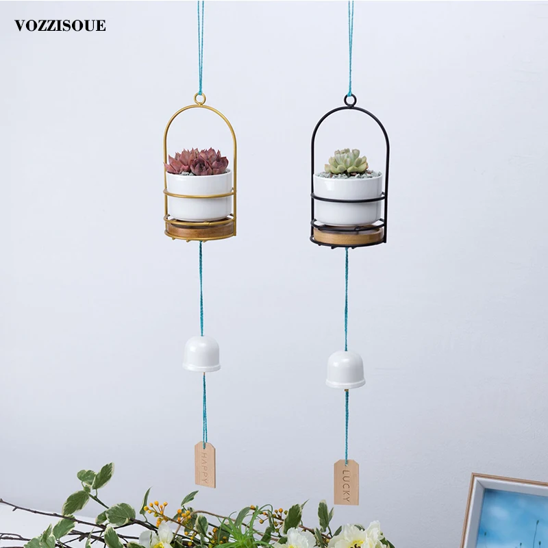 Горячий керамический цветочный горшок в скандинавском стиле подвесной