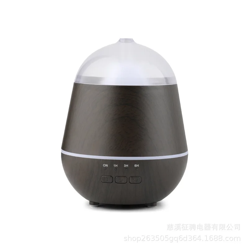 Quiet USB Aromatherapy Air Humidifier with Timer 7 Color LED Light Essential Oil Aroma Diffuser Ultrasonic Wood Grain Mist Maker enlarge