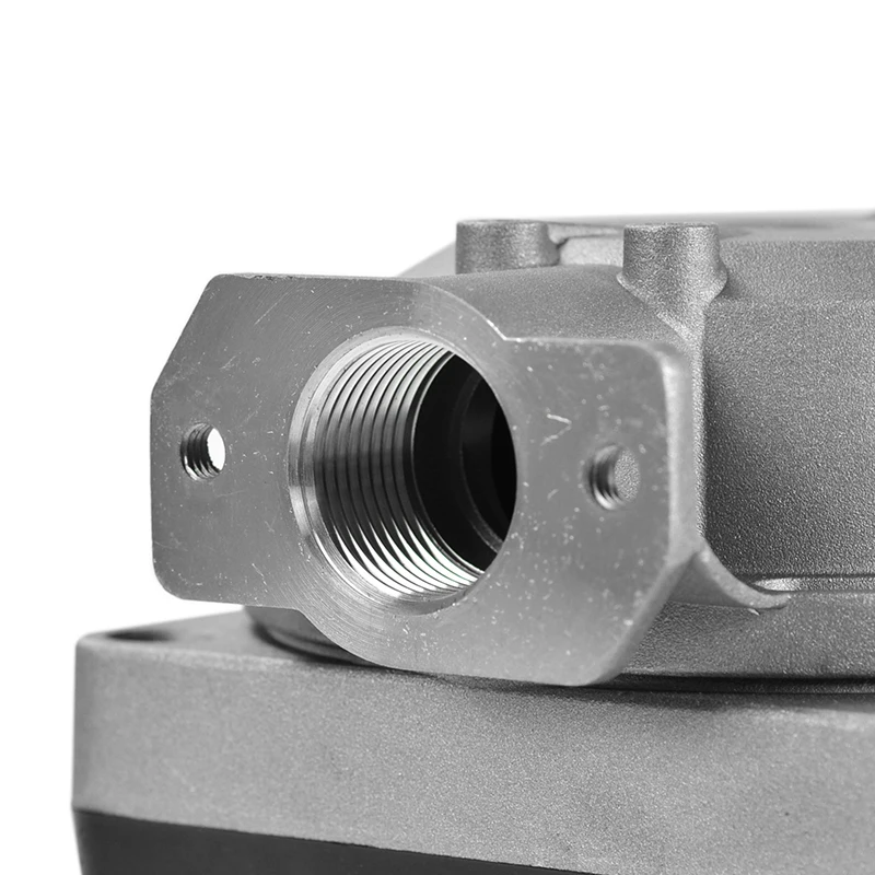 1Pcs FM-120 4 Digital Gasoline Fuel Petrol Oil Flow Meter 20-120L/Min Four for Diesel Counter | Инструменты