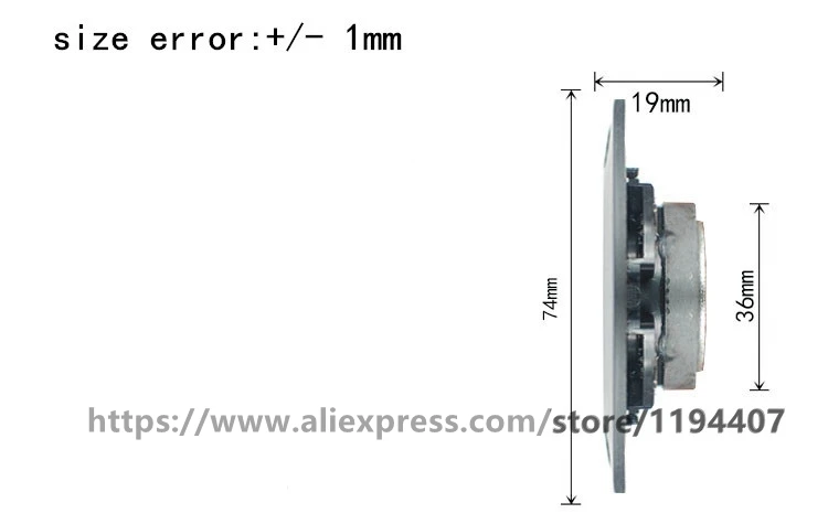 2 шт. Стереодинамик высоких частот 4 Ом 10 Вт | Электроника