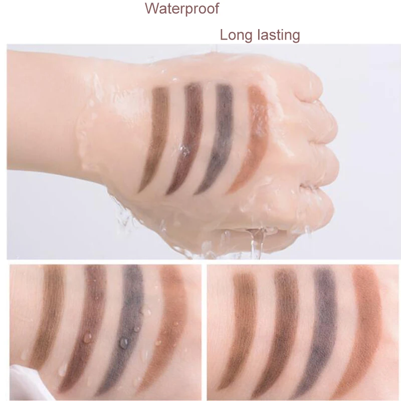 

Hot Women Makeup Eyebrow Pencil Waterproof 7 Color Eye Brow Tattoo Dye Tint Pen Liner Long Lasting Eyebrow