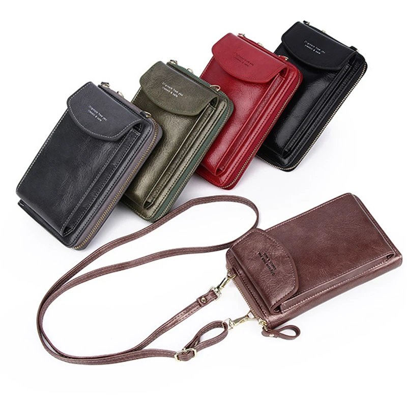 

Fashion Mini Crossbody Bags Women PU Leather Shoulder Bag For Girls Bolsas Ladies Phone Purse Zipper Messenger Bags
