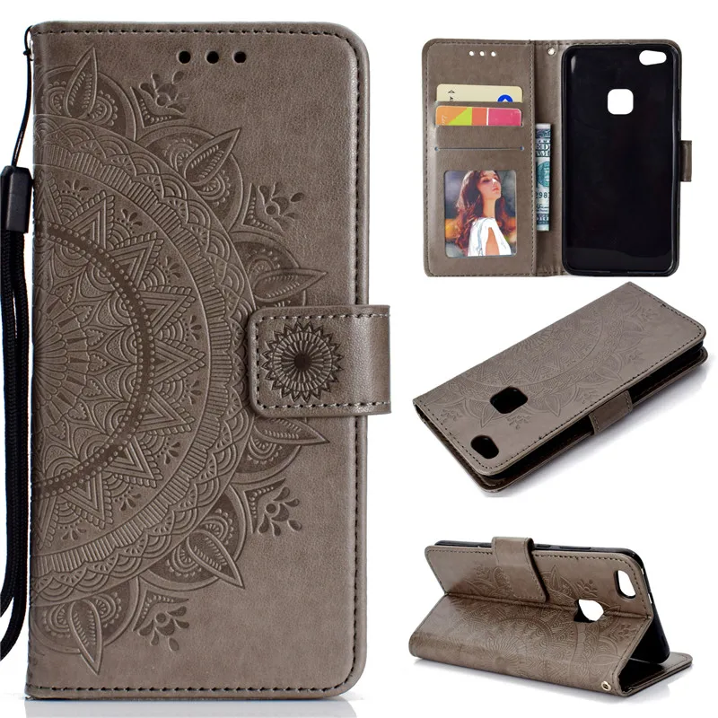 Чехол-бумажник из искусственной кожи с откидной крышкой для сотового телефона