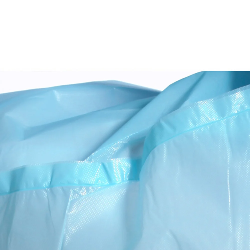 

Hot Sale Sleeve Apron Disposable Plastic Waterproof Oil Proof Thumb Buckle Apron Isolation Gown