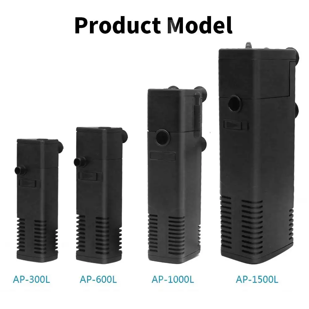 Фильтрующий насос для аквариума погружной воздушный кислородный внутренний